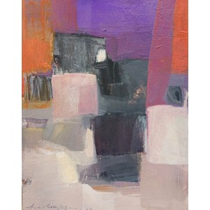 Arsalan Naqvi, 12 x 16 Inch, Acrylic On Canvas, Abstract Painting, AC-ARN-208